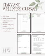 Digital Diary and Wellness Journal